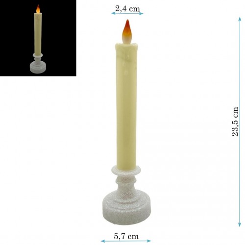 MML15819  (1-120) Светящаяся свеча 6*24см