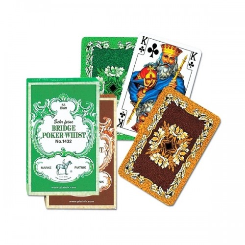 Карты игральные 1432 (12) Бридж-Покер-Вист 55л.
