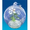 Новогодний стеклянный шар с подсветкой, 10*10*12см, (GLT10059  (48))