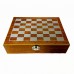 Набор  2011  шахматы+фляжка +2стаканчика,воронка,штопор 18,5*24см